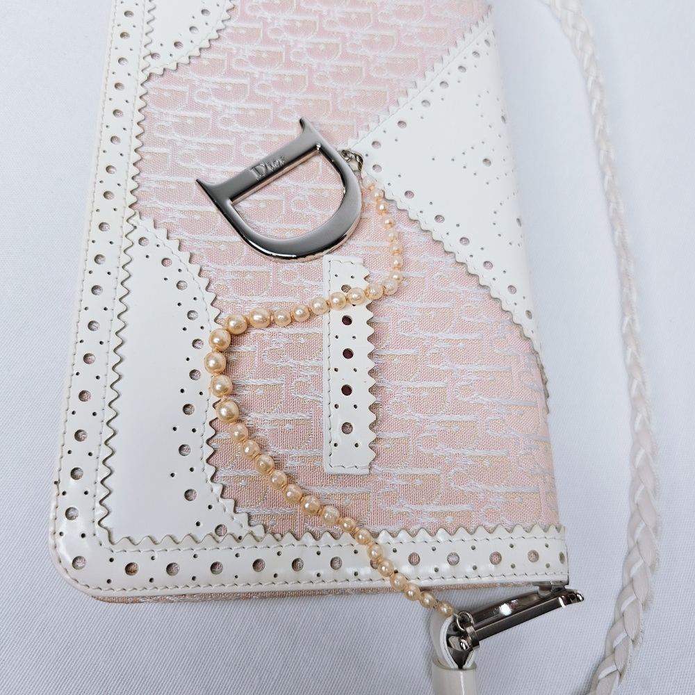 Christian Dior Extremely Rare Pink Trotter Shoulder Bag - Picture 5 of 17
